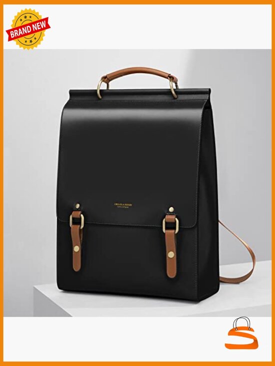 Genuine Leather Backpack Purse Women Vintage Travel Daypack Laptop Bag main image 4